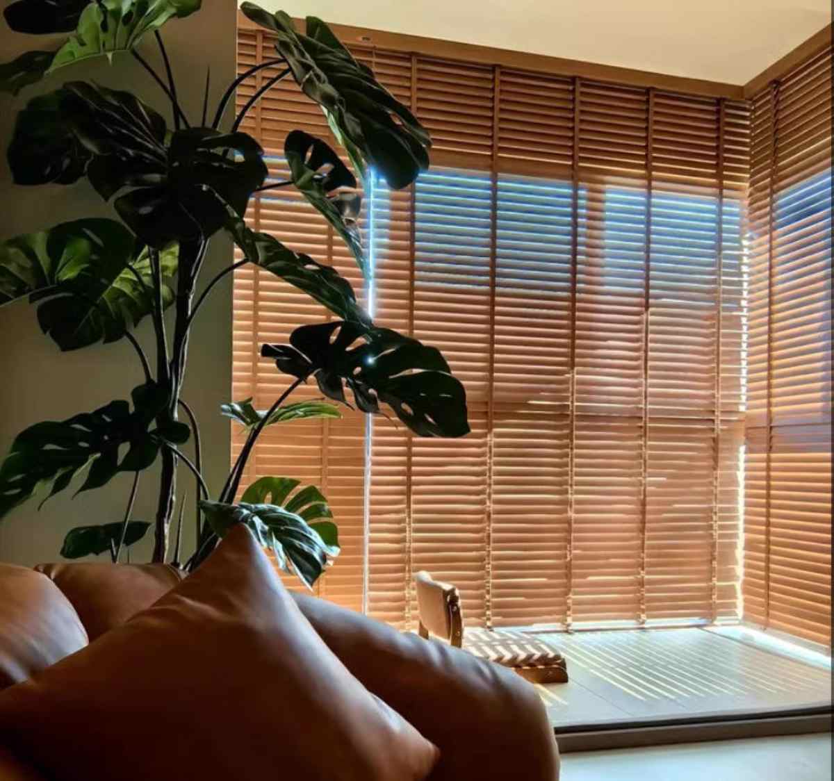 实木百叶窗帘